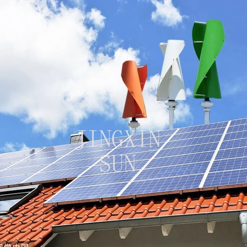 توربينات الرياح العمودية الصغي - مراجعة Renewable Energy Wind Solar وسعره