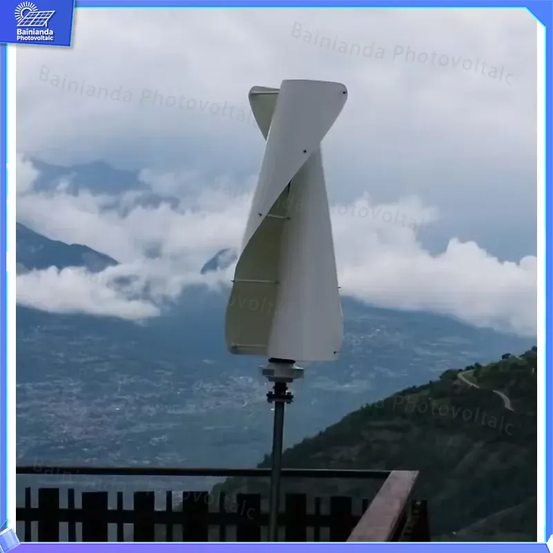 توربين رياح عمودي بقدرة 600 وا - مراجعة Renewable Energy Wind Solar وسعره