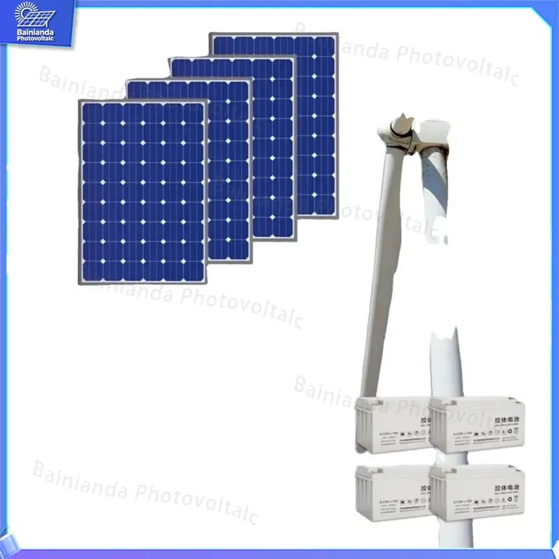 نظام توليد طاقة هجين من الطاقة - مراجعة Renewable Energy Wind Solar وسعره