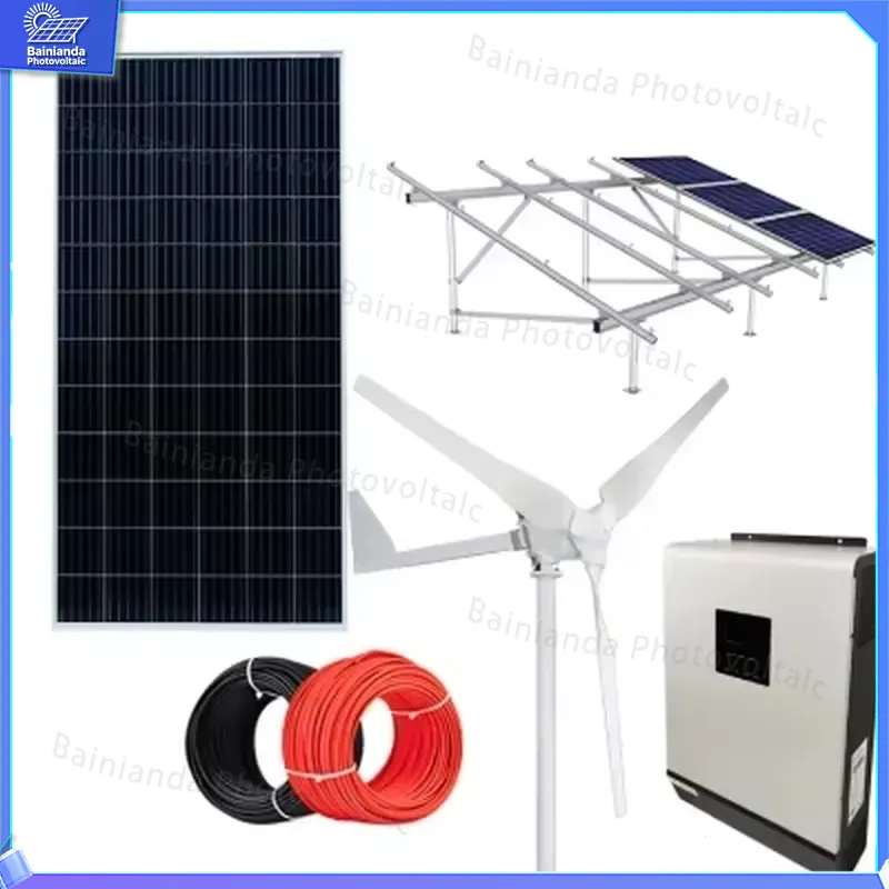 نظام طاقة هجين للرياح والطاقة  - مراجعة Renewable Energy Grid وسعره